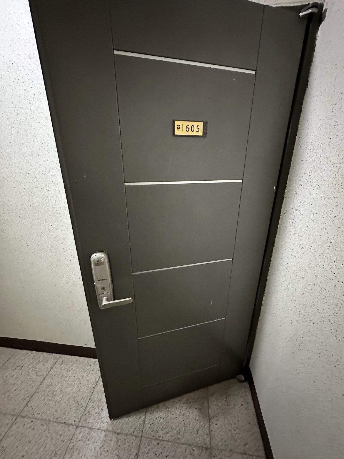 학온동 도어락 점검 작업